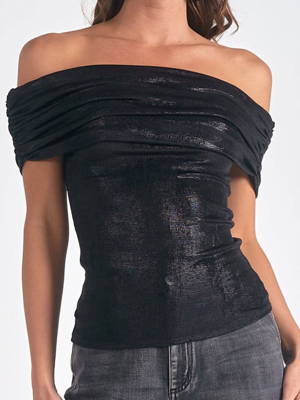 Elan Off the Shoulder Top
